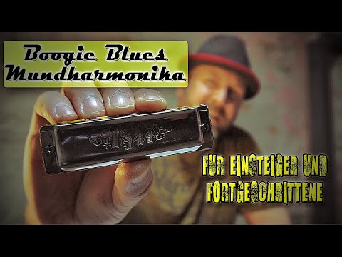 Blues Harp (Mundharmonika) lernen #11 Boogie Woogie Blues auf der Mundharmonika