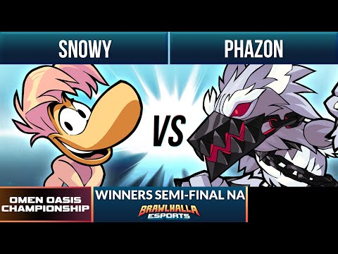 Snowy vs Phazon - Winners Semi-Final - Omen Oasis Championship 2022 - NA 1v1