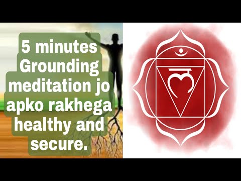 5 min Grounding meditation in hindi