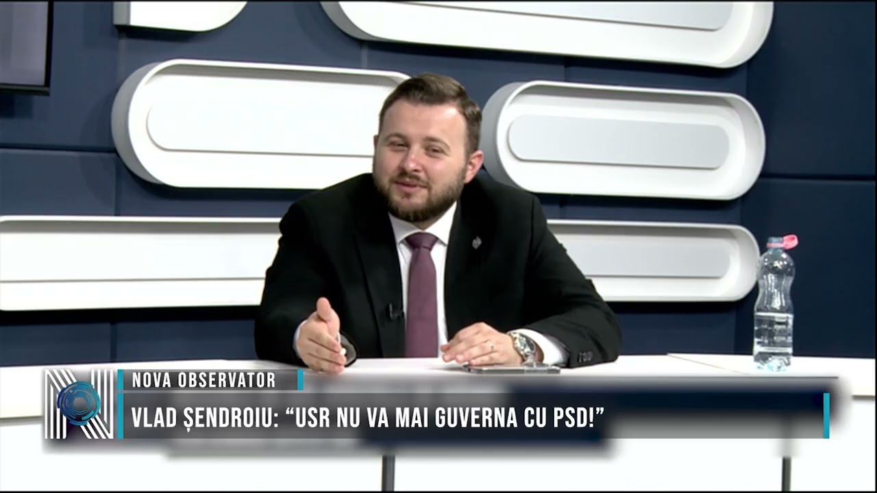 Vlad Șendroiu: “USR nu va mai guverna cu PSD!”