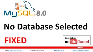 How to Fix No Database Selected Problem in MySQL || ERROR 1046 (3D000): No database selected || 1046