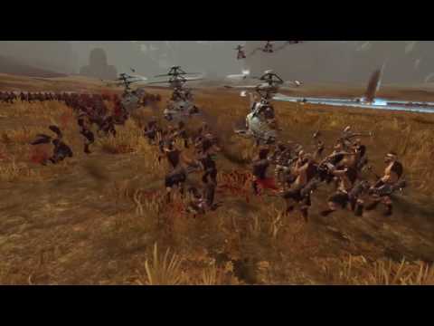 Total War Warhammer Online Battle #154: Dwarfs vs Beastmen DAWI ROYAL AIRFORCE