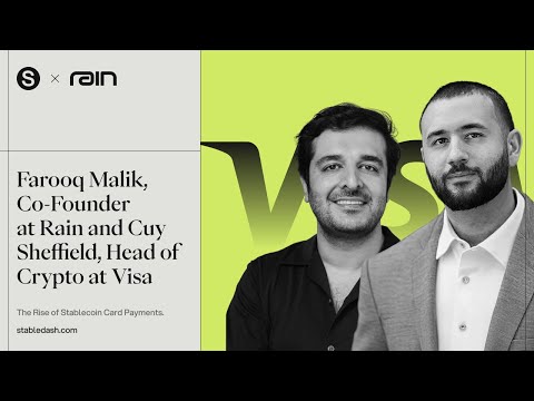 Building Stablecoin Cards That Work at 150M Merchants: Visa + Rain's Strategy | Farooq & Cuy | S6 E1