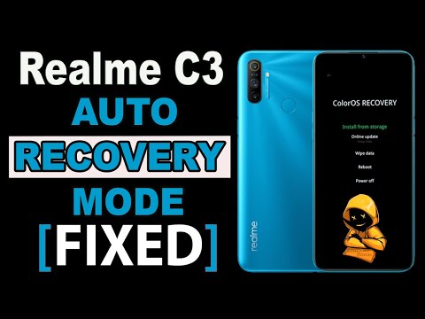 REALME C3 AUTO RECOVERY MODE QUICKFIX | HARD RESET BUG GLITCHES 100% SOLVE.
