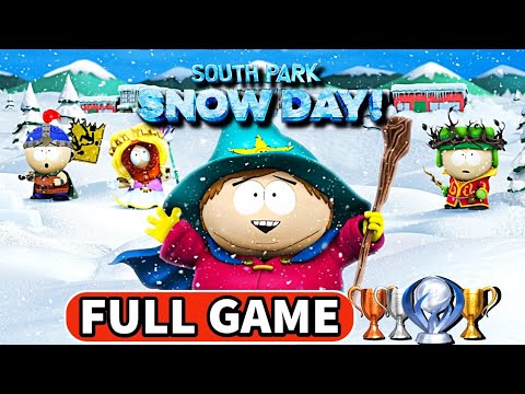 South Park: Snow Day 100% Platinum Walkthrough | ALL Trophies [PS5 4k]