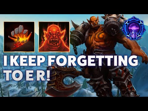 Garrosh Taunt - I KEEP FORGETTING TO E R! - Grandmaster Storm League