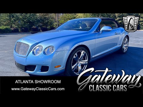 2011 Bentley Continental GTC Convertible Gateway Classic Cars #2154-ATL
