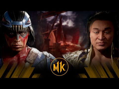Mortal Kombat 11 - Nightwolf Vs Shang Tsung (Very Hard)