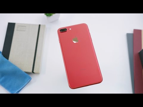 photo of New (PRODUCT)RED iPhone 7 Plus Shown Off in Unboxing Video image