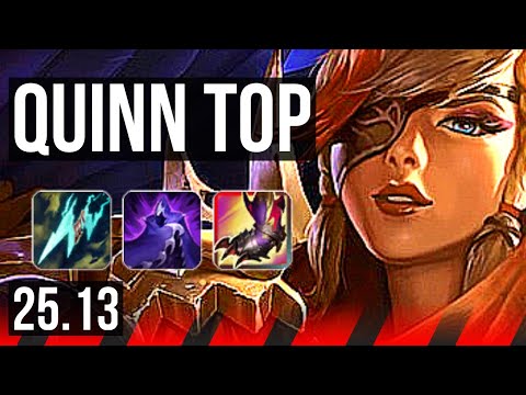 QUINN vs MALPHITE (TOP) | Rank 9 Quinn | NA Challenger | 25.13