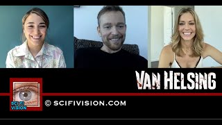 SciFi Vision - Nicole Muñoz, Jonathan Scarfe, & Tricia Helfer - Van Helsing - 4/12/21 video