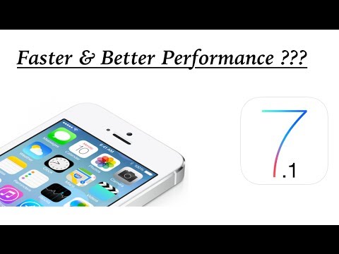 The iPhone 4 Running iOS 7.1 Better Performance ?