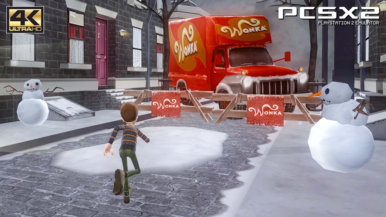 Charlie and the Chocolate Factory - PS2 Gameplay 4k 2160p / HD Textures (PCSX2)