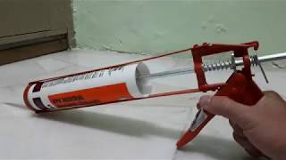 How To Use Caulking Gun and Silicone Sealant | 2msia channel