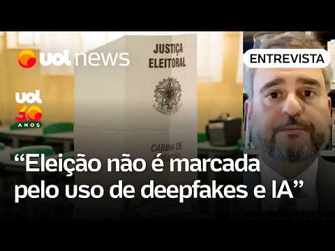 Eleição não fica marcada pelo uso de deepfake e inteligência artificial, diz professor