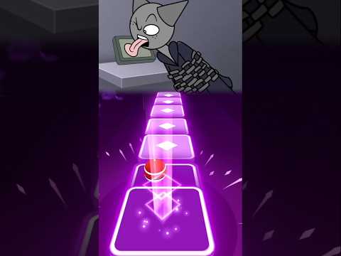 Gray tried to call the police Sprunki Memes Animation Tiles Hop #tileshop #Gray #animation #Sprunki