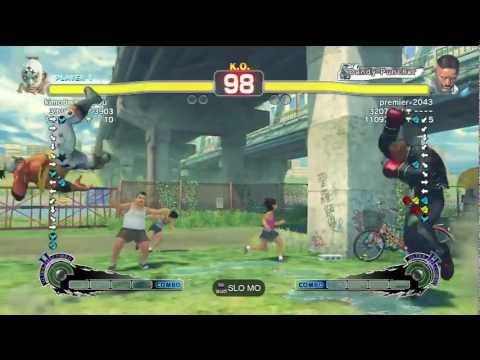 SSF4 AE: kimotiwarutarou (El Fuerte) vs premier-2043 (Dudley)