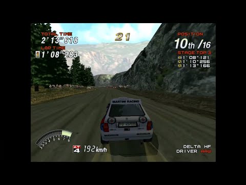 SEGA Rally Championship 2 - Dreamcast Gameplay 1080p 60FPS (Redream)