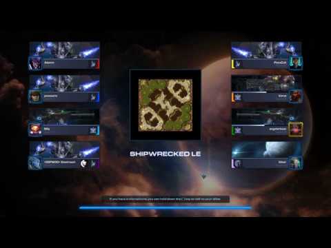 Starcraft 2 Multiplayer - 4v4 Bronze #1
