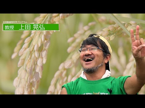 広島大学生物生産学部　教授に聞く　上田 晃弘教授