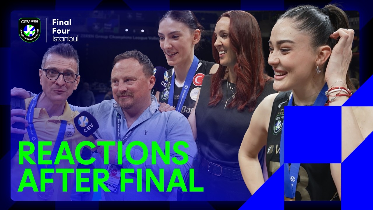 "WE DID IT!" 🏆🥇 | VakıfBank ISTANBUL Champions Reaction & Exclusive Interviews | Final Four 2026