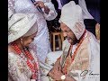 Nollywood Actor, Gabriel Afolayan And His Gorgeous Wife Dance, Kiss At Their Traditional Wedding
