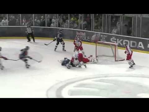 EBEL Playoffs 2013 - QF Game 2 Red Bull - Medveščak 4:3 (ot)