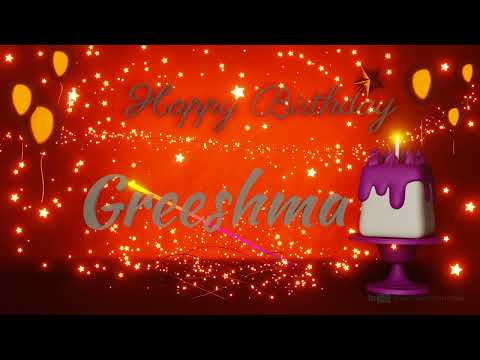 Greeshma | Happy Birthday Song | Happy Birthday To You