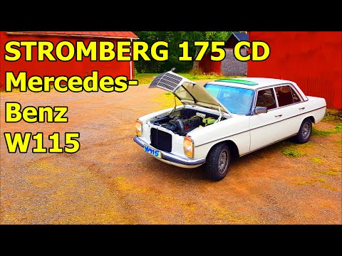 #44 How to fix Stromberg 175 CD carburettor diaphragm Mercedes 200 W115 Förgasare o förgasarmembran