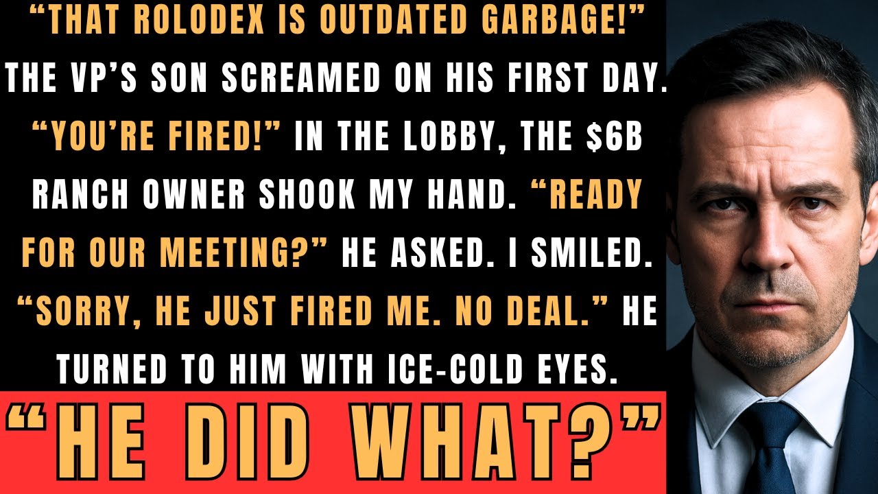 He Fired Me & Killed a $6B Merger Corporate Revenge Exposed