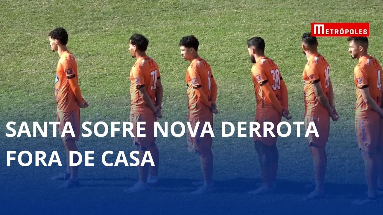 Santa sofre nova derrota fora de casa