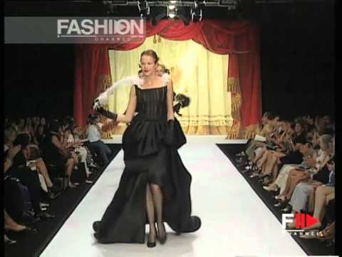 "Furstenberg Couture" Autumn Winter 1997 1998 Rome 9 of 9 Haute Couture woman by FashionChannel