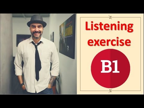 Ejercicio de LISTENING en Inglés Nivel B1