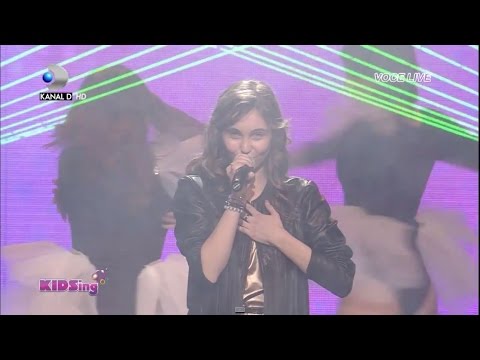 Gabriela Munteanu canta Hallo - Semifinala 5 - KIDSing 2014
