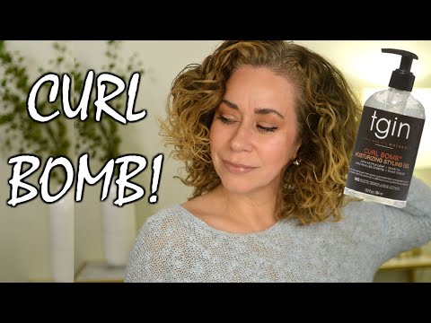 , title : 'CURLY HAIR PRODUCT REVIEW | TGIN CURL BOMB GEL'