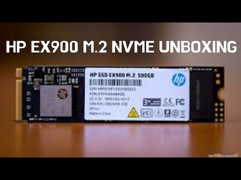 HP EX900 NVMe M 2 SSD Unboxing and Review | Tangent | Bangladesh