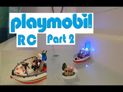  Playmobil Fire Rescue with Personal Watercraft : Toys & Games