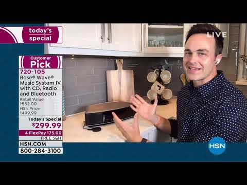 Bose Wave Music System IV w/CD Player, Radio and Bluetoo...