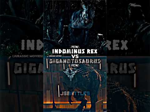Indominus Rex vs Giganotosaurus