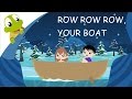 Row Row Row Your Boat Kids Nursery Rhyme By Turtle