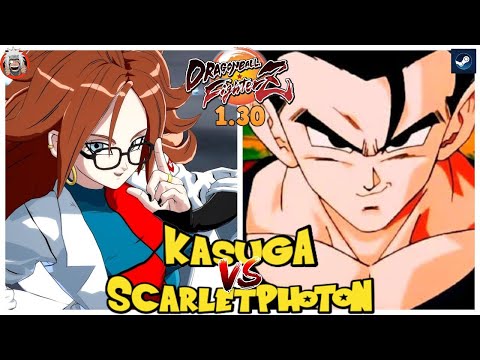 DBFZ Kasuga vs Scarlet Photon - amazing fights! - Ver 1.30