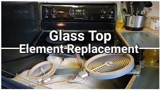 How to replace Frigidaire glass top stove element