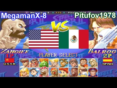Super Street Fighter II X: Grand Master Challenge - MegamanX-8 vs Pitufov1978 FT5