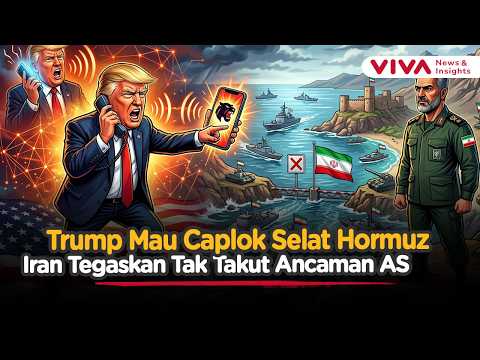 Sindiran Trump Cuma "Gertak di Medsos", Iran Tak Takut Ancaman Klaim Selat Hormuz | Viva News Daily