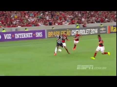 GOLAÇO: Maicosuel, do Atlético-MG, contra o Flamengo