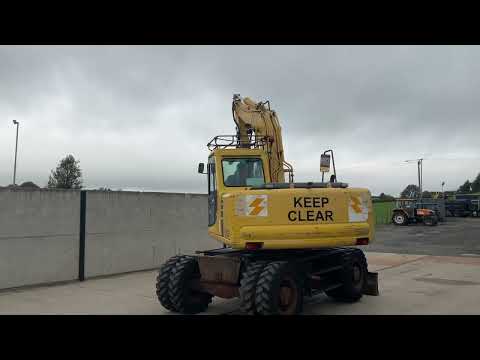 KOMATSU PW130-6K 13 TON RUBBER WHEELED EXCAVATOR - Image 2