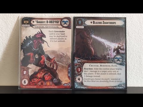 Subject: Omega-X62113 Deck | Warhammer 40k Conquest LCG