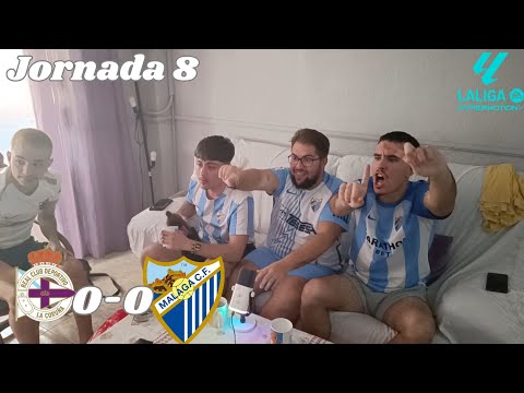 EMPATE MÁS QUE JUSTO | DEPORTIVO 0-0 MÁLAGA CF | J8 LaLiga Hypermotion