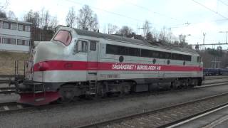 preview picture of video 'EMD 16-567 Startup TÅGAB TMY 105'