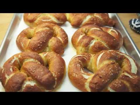 How to make and roll Homemade Soft Pretzels